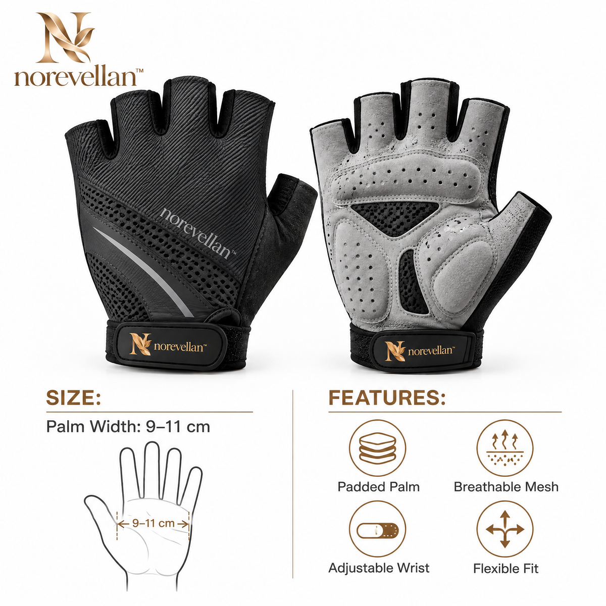 Solmira Premium Cycling Gloves image 1