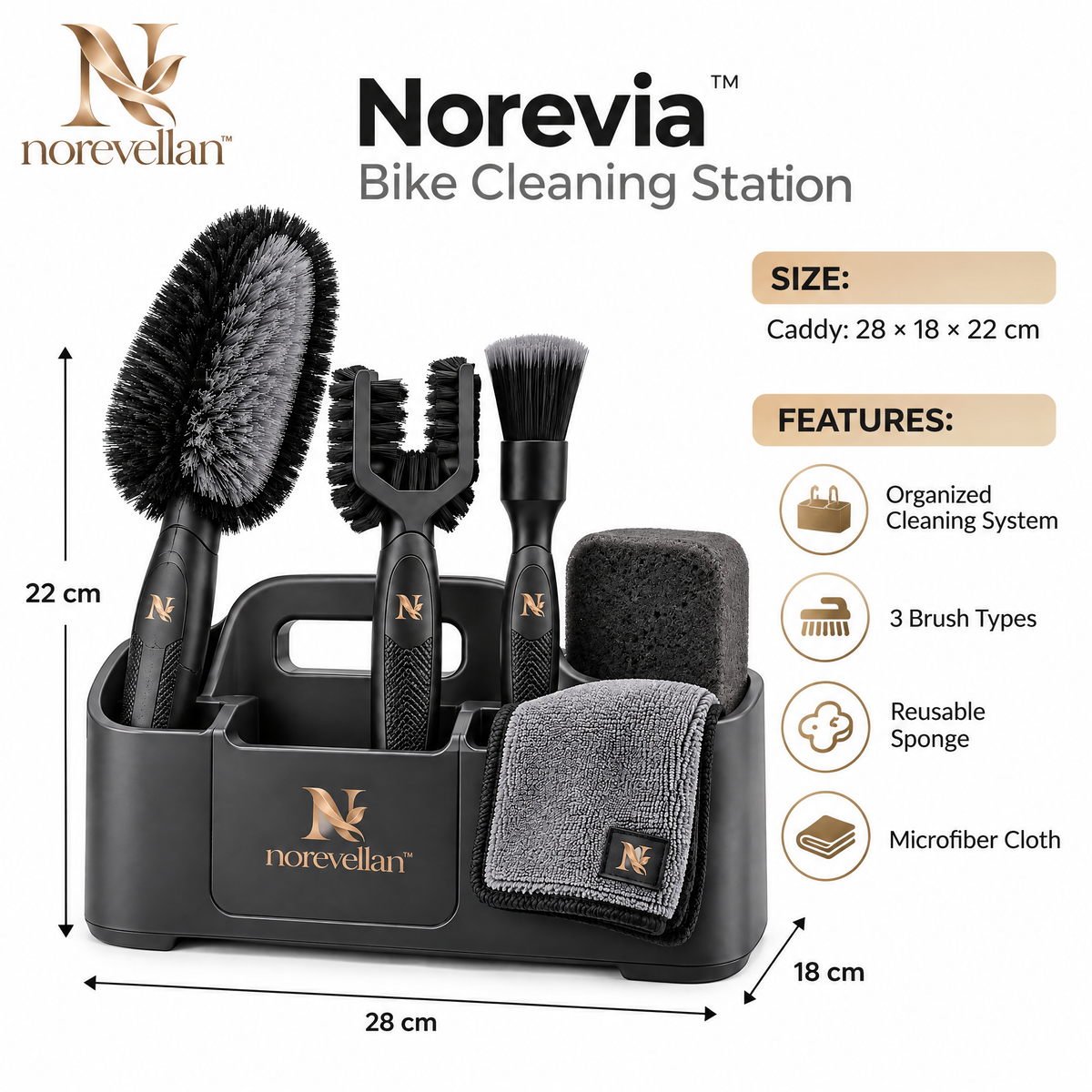 Norevia Bike Cleaning Station image 1