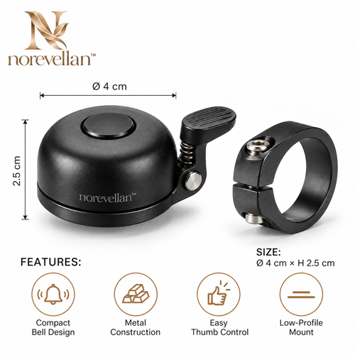 Ceralune Minimalist Bike Bell image 1