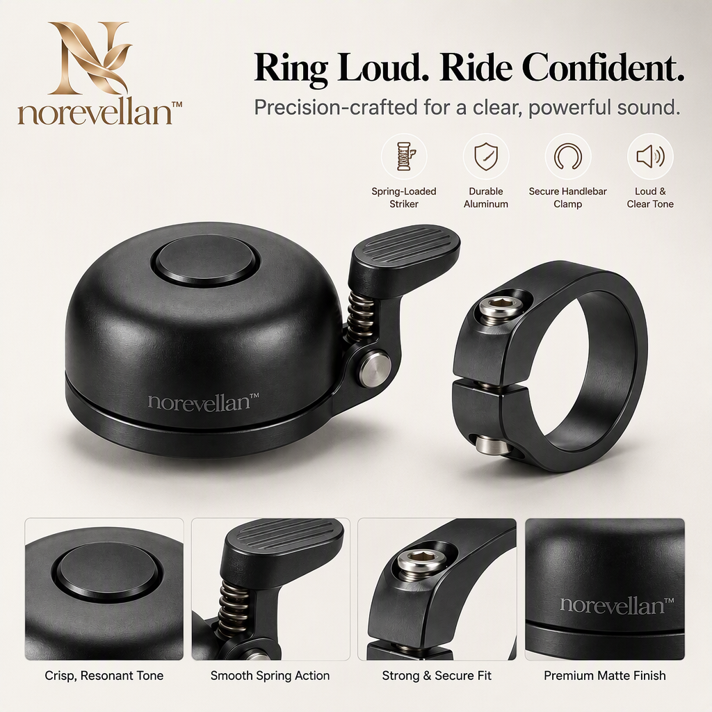 Ceralune Minimalist Bike Bell image 7