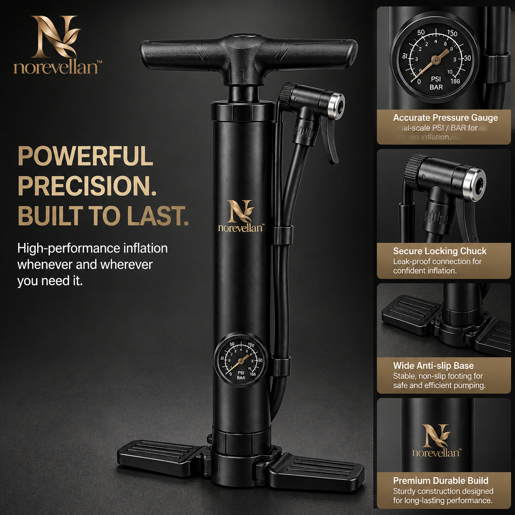 Valmora Portable Floor Pump image 3