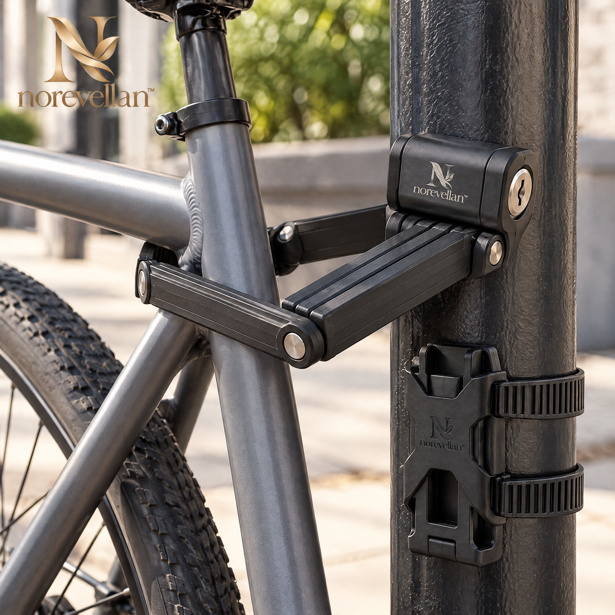 Arclune Foldable Bicycle Lock image 2