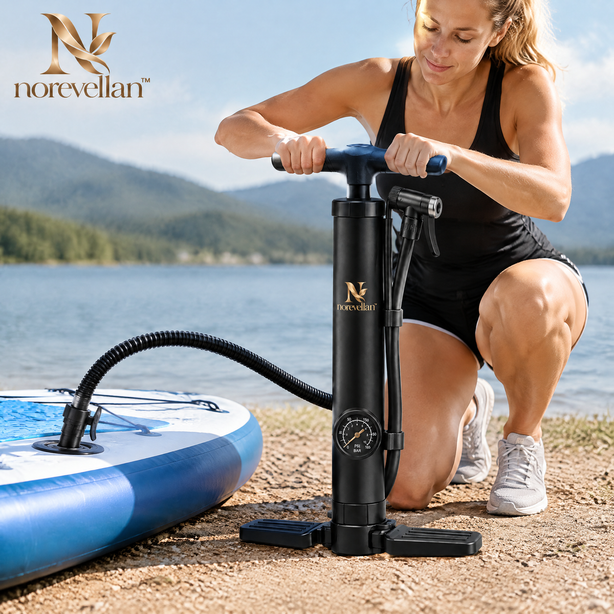 Valmora Portable Floor Pump image 6