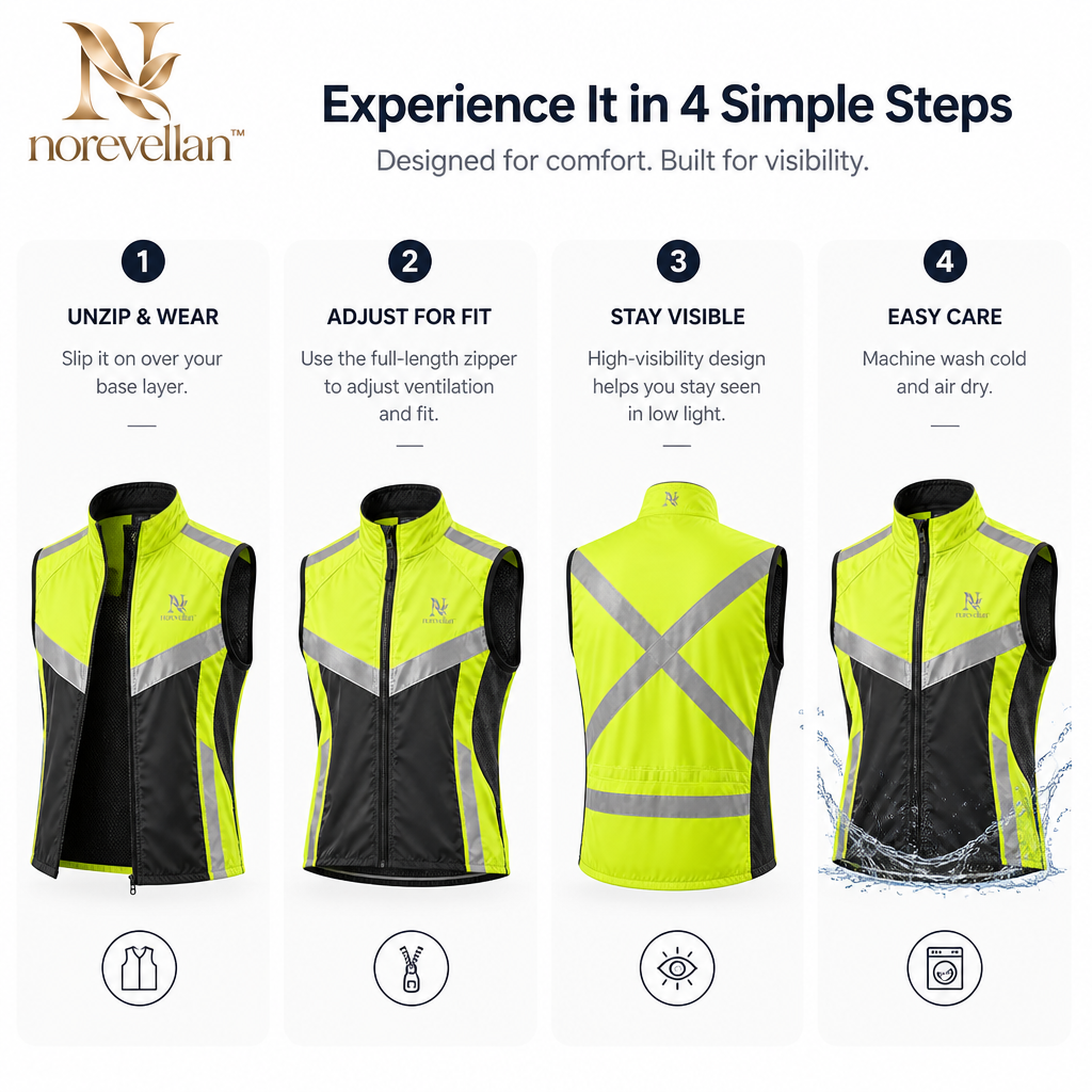 Ravelle Reflective Commuter Vest image 6