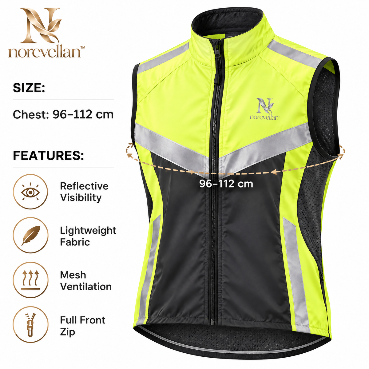 Ravelle Reflective Commuter Vest image 7