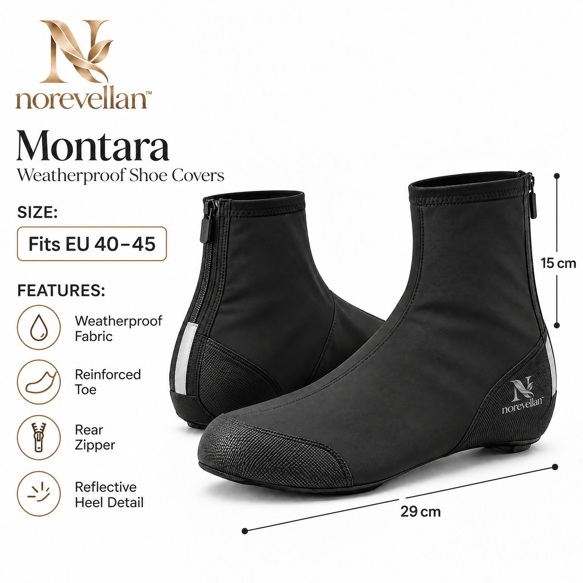 Montara Weatherproof Shoe Covers image 8